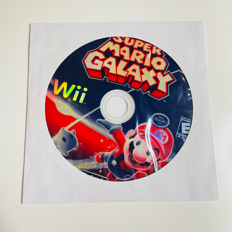 Super Mario Galaxy (Nintendo Wii, 2007) Disc