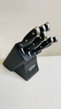 Hampton Signature 8 Piece Stainless Steel Kitchen Knife Set with Wood