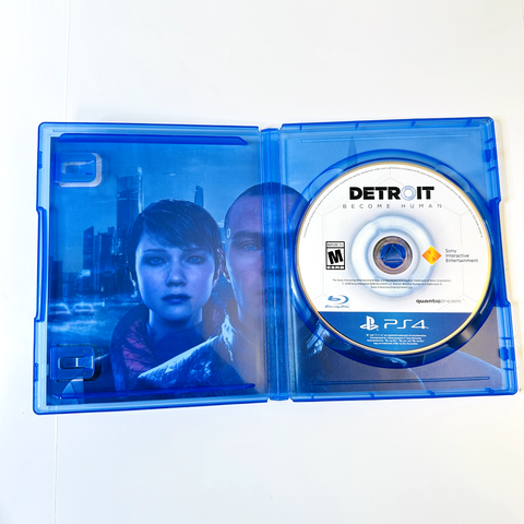 Detroit: Become Human - Sony PlayStation 4, PS4, CIB, Complete, VG
