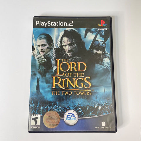 Lord of the Rings The Two Towers PS2, PlayStation 2 CIB, Complete, Disc As New!