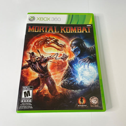 Mortal Kombat (Microsoft Xbox 360) CIB, Complete, DLC, Disc Surface Is As New!