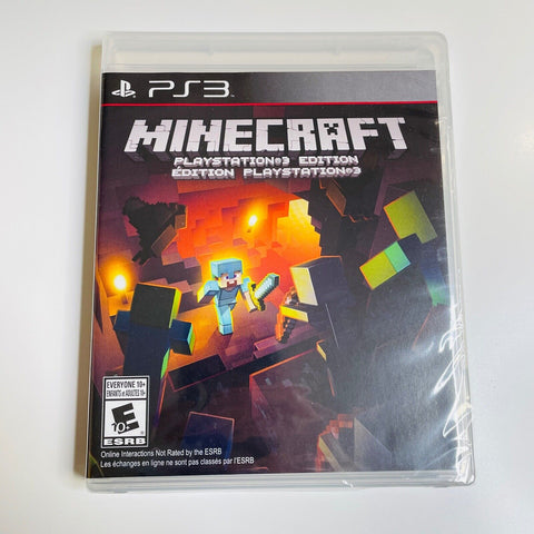 Minecraft (Sony PlayStation 3, PS3 2014) Brand New Sealed!