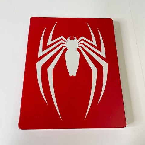 Marvel's Spider-Man (PS4 PlayStation 4, 2018) Steelbook, Sticker, DLC, Very Rare