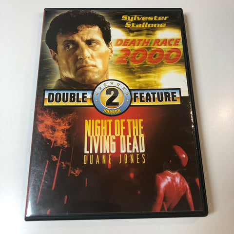 Death Race 2000, 1975 / Night Of The Living Dead 1968 DVD Horror Double Feature!