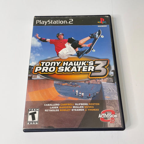 Tony Hawk's Pro Skater 3 PS2, PlayStation 2, CIB, Complete,  Disc Surface As New