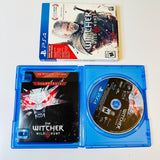 The Witcher III 3: Wild Hunt w/Sound Track (PlayStation 4, PS4, 2015) CIB, VG