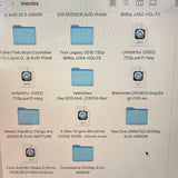 Lot of 3 LaCie  External Hard Drive Design by Neil Poulton, 1x 1TB and 2x 500GB