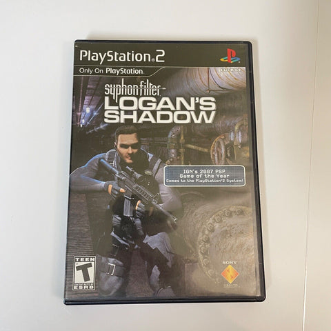 Syphon Filter: Logan's Shadow - Sony Playstation 2, PS2, Disc Surface Is As New!