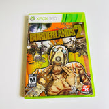 Borderlands 2 (Microsoft Xbox 360, 2012) CIB, Complete, VG Disc is Mint!