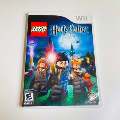 Lego Harry Potter: Years 1-4 Nintendo Wii, CIB, Complete, Disc Surface Is As New