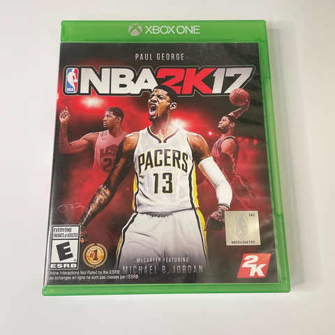 NBA 2K17 (Microsoft Xbox One, 2016) CIB, Complete, VG