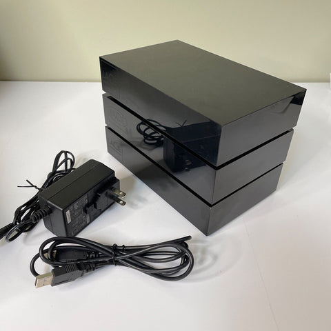 Lot of 3 LaCie  External Hard Drive Design by Neil Poulton, 1x 1TB and 2x 500GB