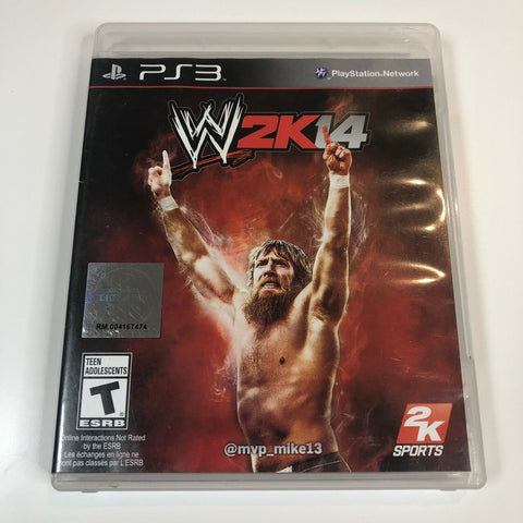 W2K14 (PS3, Sony Playstation 3)  Complete, VG