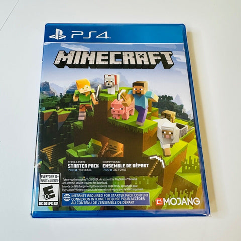 Minecraft Starter Collection - Sony PlayStation 4, PS4, Brand New Sealed!