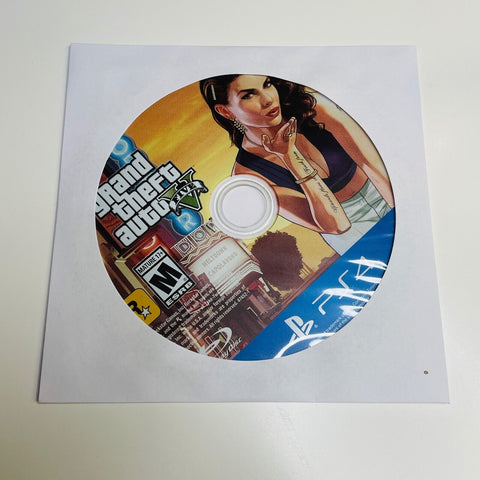 Grand Theft Auto V (PlayStation 4, 2014) Disc