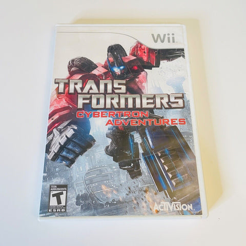 Transformers Cybertron Adventures (Nintendo Wii) CIB, Complete, Disc As New!