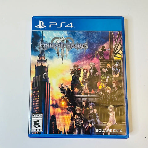 Kingdom Hearts III 3 (Sony PlayStation 4, 2019) PS4