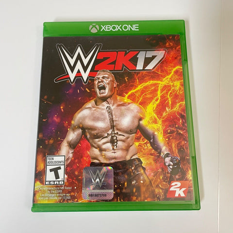 WWE 2K17 (Microsoft Xbox one, 2016) CIB, Complete, VG