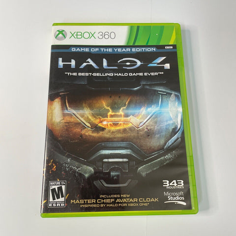 Halo 4 - Game of the Year Edition (Microsoft Xbox 360) CIB, Discs Are As New!