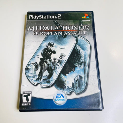 Medal of Honor: European Assault (Sony PlayStation 2, PS2) CIB, Complete, VG