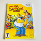 The Simpsons Game (Nintendo Wii, 2007) CIB, Complete, VG