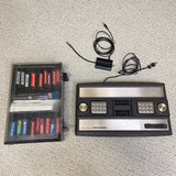 Vintage Mattel Intellivision 2609 Console with 18 games, manuals, cards, Tested!