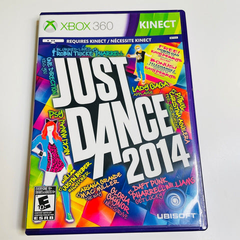 Just Dance 2014 (Microsoft Xbox 360) CIB, Complete, Disc Surface Is As New!