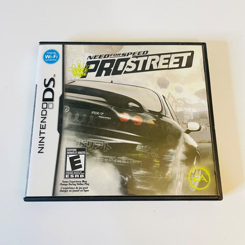 Need for Speed: ProStreet (Nintendo DS, 2007) Case & Manual Only, No Game