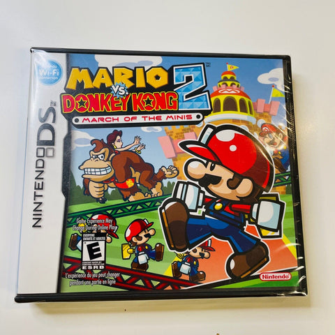 Mario vs. Donkey Kong 2: March of the Minis (Nintendo DS, 2006) Brand New Sealed