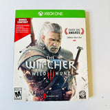 The Witcher 3: Wild Hunt (Xbox One, 2016) CIB, Complete,  Map and Slipcover, VG