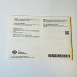 Sony PlayStation VR PSVR CUH-ZVR2 Virtual Reality Manual Only!