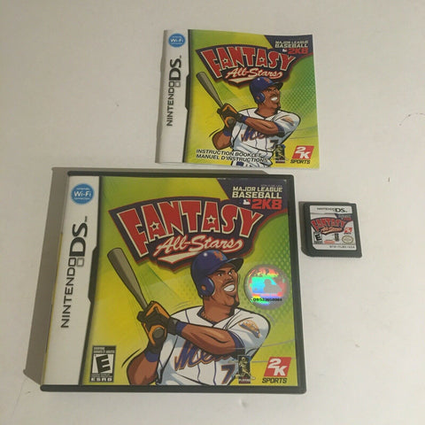 Major League Baseball 2K8 Fantasy All-Stars (Nintendo DS, 2008), Complete
