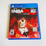 NBA 2K16 (Sony PlayStation 4, 2015) CIB, Complete, VG