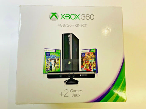 EMPTY BOX ONLY! Xbox 360 4GB/Go Kinect, No Console!