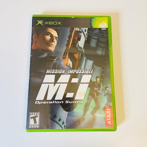 Mission Impossible Operation Surma Microsoft Xbox CIB, Complete, VG, Disc as New