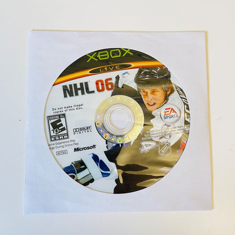 NHL 06 (Microsoft Xbox, 2005) Disc Surface Is As New!