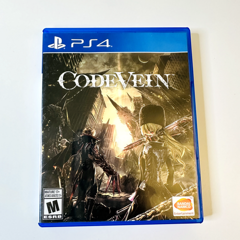 Code Vein (Sony PlayStation 4, PS4 2019) CIB, Complete, VG