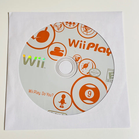 Wii Play (Wii, 2007) Disc Is Nearly Mint!