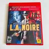 L.A. Noire (Sony PlayStation 3, 2011) PS3, CIB, Complete, VG
