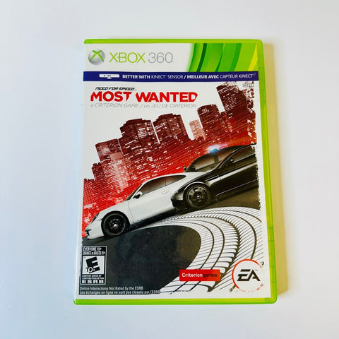 Need for Speed: Most Wanted (Xbox 360, 2012) CIB, Complete, Disc Surface As New!