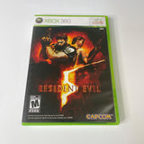 Resident Evil 5 (Microsoft Xbox 360) CIB, Complete, Disc Surface Is As New!