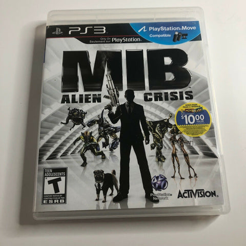 Men In Black Alien Crisis - MIB -  PS3 PlayStation 3