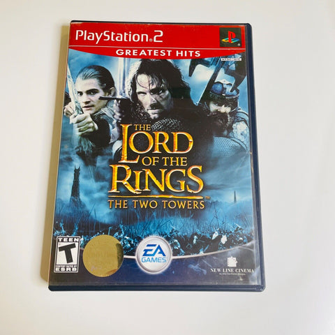 Lord of the Rings: The Two Towers (Sony PlayStation 2) PS2 ,CIB, Complete, VG