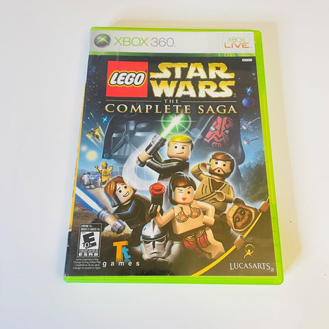 LEGO Star Wars: The Complete Saga (Microsoft Xbox 360) Disc Surface Is As New!