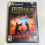 Star Wars Episode 3 Revenge of The Sith (Sony PlayStation 2, 2005) PS2