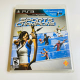 Sports Champions (Sony PlayStation 3, 2010) PS3, CIB, Complete, VG