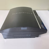 PlayStation 3 PS3 CECH01A YLOD Black Console Backwards Compatible FOR PARTS ONLY