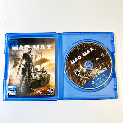 Mad Max (Playstation 4 PS4, 2015) CIB, Complete, VG