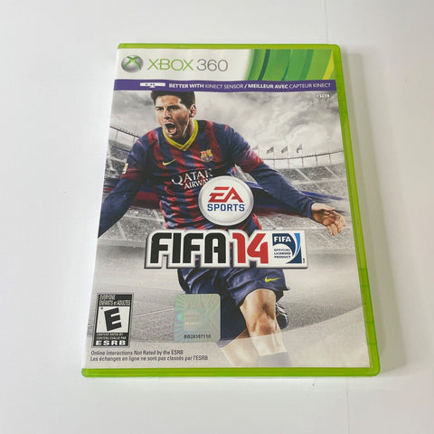 FIFA 14 (Microsoft Xbox 360, 2013) CIB, Complete, Disc Surface Is As New!