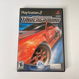 Need for Speed Underground NFS (Sony PlayStation 2, 2003) PS2 CIB, Complete, VG